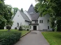 Bad Meinberg, evangelische Kirche, erbaut im 12. Jahrhundert im romanischen Stil (14.06.2025)