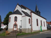 Hembsen, Pfarrkirche St. Johannes, erbaut von 1828 bis 1840 (14.06.2025)
