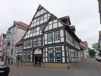 Blomberg, Fachwerkhaus am langen Steinweg (15.06.2025)