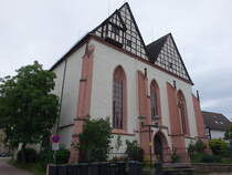 Blomberg, evangelische Klosterkirche zum Hl. Leichnam, sptgotische Hallenkirche, erbaut im 15. Jahrhundert (15.06.2025)
