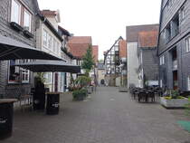 Detmold, Huser und Kneipen in der Meierstrae (15.06.2025)