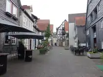 Detmold, H�user und Kneipen in der Meierstra�e (15.06.2025)