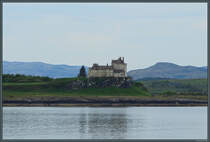 An der Ostkste der Insel Mull steht die aus dem 13. Jahrhundert stammende Duart Castle. (11.05.2025)