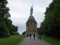 Hiddesen, Hermannsdenkmal, erbaut von 1838 bis 1875 nach Entwrfen von Ernst von Bandel  (15.06.2025)