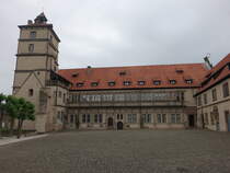 Lemgo, Schloss Brake, Wasserschloss der Weserrenaissance, erbaut im 16. Jahrhundert (15.06.2025)