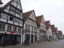 Lemgo, Fachwerkhuser in der Mittelstrae (15.06.2025)