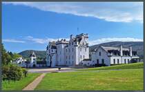 Blick von Norden auf Blair Castle. (Blair Atholl, 12.05.2025)