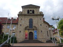 Holzhausen, Klosterkirche St. Antonius von Padua, erbaut bis 1926 durch den Architekten Johannes Nellesen (16.06.2025)