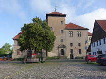 Horn-Bad Meinberg, Burg Horn, erbaut ab 1348, heute Heimatmuseum (16.06.2025)