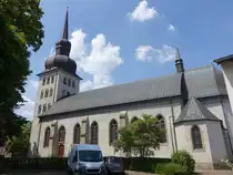 Horn-Millinghausen, Pfarrkirche St. Cyriakus, erbaut von 1822 bis 1825 (18.06.2025) 