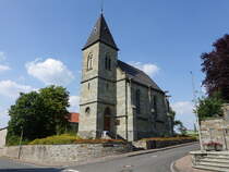 Westereiden, Pfarrkirche St. Georg, erbaut von 1882 bis 1885 (18.06.2025)