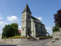 Westereiden, Pfarrkirche St. Georg, erbaut von 1882 bis 1885 (18.06.2025)