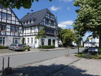 Hirschberg, historisches Rathaus in der Arnsberger Strae (19.06.2025)