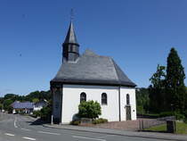 Niederbergheim, Kapelle St. Lucia und St. Antonius, erbaut 1735 (19.06.2025)