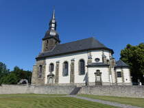 Sichtigvor, Pfarrkirche St. Margaretha, erbaut von 1707 bis 1714 (19.06.2025)
