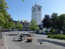 Bad Fredeburg, Pfarrkirche St. Georg, erbaut von 1923 bis 1933 (20.06.2025)
