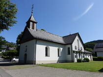 Niedersorpe, Pfarrkirche St. Sebastian, erbaut von 1738 bis 1739, erweitert 1930 (20.06.2025)