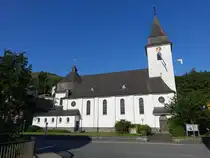 Ramsbeck, Pfarrkirche St. Margaretha, erbaut von 1935 bis 1936 nach Pl�nen des Architekten Josef Ferber (20.06.2025)
