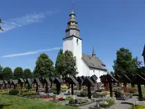 Wormbach, Pfarrkirche St. Peter und Paul, erbaut im 13. Jahrhundert (20.06.2025)