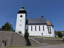 Bracht, Pfarrkirche St. Marien, erbaut von 1946 bis 1948 (21.06.2025)