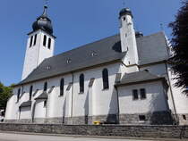 Fretter, Pfarrkirche St. Matthus, erbaut von 1927 bis 1933 (21.06.2025)
