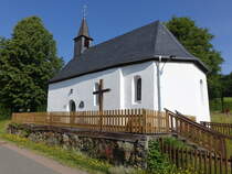 Menkhausen, Kapelle St. Agatha, erbaut 1667 (21.06.2025)