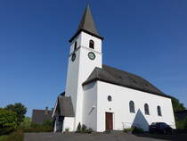 Niederlandenbeck, Pfarrkirche Maria Heimsuchung, erbaut von 1932 bis 1933 (21.06.2025)