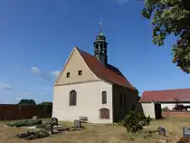 Klein Glien, evangelische Kirche, erbaut 1790 (04.07.2025)