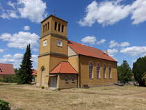 Ltte, evangelische Kirche, erbaut 1840 von Karl Friedrich Schinkel (04.07.2025)