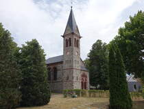 Karith, evangelische St. Dorotheen Kirche, neuromanische Kirche von 1884 (05.07.2025)