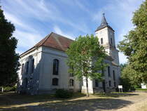 Tucheim, sptbarocke evangelische Kirche, erbaut 1756 (05.07.2025)