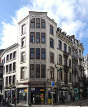 Eckhaus an der Rue Leopold und der Rue de la Cathdrale