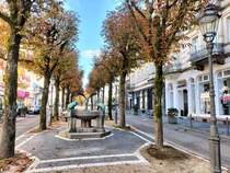Baden-Baden, Sophienstrasse mit Herbststimmung, 28.09.2025