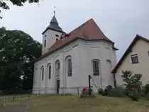 Altenklitsche, evangelische Kirche, erbaut von 1712 bis 1715 (07.07.2025)