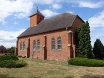 Grtz, evangelische Dorfkirche, erbaut 1806 (07.07.2025)