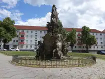 Rathenow, Kurf�rstendenkmal Friedrich Wilhelm am Schleusenplatz (07.07.2025)
