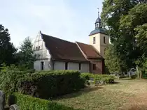 Ketz�r, evangelische Kirche, erbaut im 14. Jahrhundert, Chor von 1599 (08.07.2025)