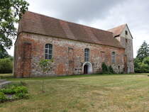Kotzen, evangelische Kirche,  sptmittelalterliche Saalkirche, erneuert 1711 (08.07.2025)