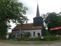 Nackel, evangelische Kirche, erbaut von 1685 bis 1691 (08.07.2025)