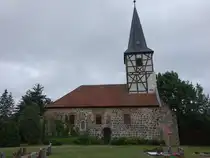Hassel, evangelische Kirche, erbaut 1230 (09.07.2025)