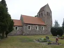 Langensalzwedel, evangelische Kirche, erbaut im 12. Jahrhundert (09.07.2025)