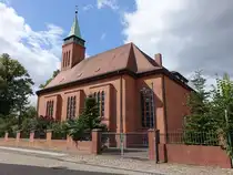 Osterburg, kath. St. Joseph Kirche, erbaut 1928 durch Kurt Matern (09.07.2025)