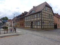 Osterburg, Fachwerkhuser in der Kirchstrae (09.07.2025)