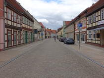 Osterburg, Fachwerkhuser in der Breiten Strae (09.07.2025)
