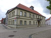 Osterburg, Rathaus am groer Markt, erbaut 1771 (09.07.2025)