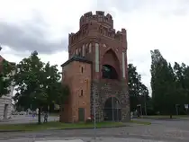 Stendal, Tangerm�nder Tor, erbaut im 13. Jahrhundert (09.07.2025)