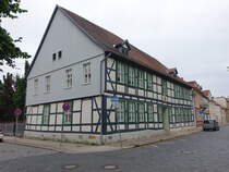 Stendal, Fachwerkhaus in der Weberstrae (09.07.2025)