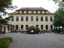 Tangermnde, barockes Amtshaus in der Burganlage (09.07.2025)