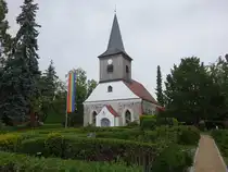 Falkenhagen, evangelische Kirche, erbaut 1680 (10.07.2025)