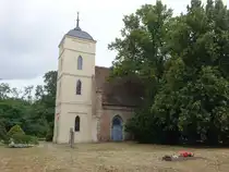 Gutenpaaren, evangelische Kirche, erbaut im 14. Jahrhundert (10.07.2025)
